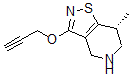 CAS#: 143756-51-8, (7R)-7-Methyl-3-Prop-2-Ynoxy-4,5,6,7-Tetrahydro-[1,2]Thiazolo[5,4-d]Pyridine