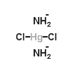 CAS 登录号：14376-09-1， (T-4)-二氨合二氯-汞