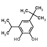 CAS 登录号：143767-20-8， 3-异丙基-5-(2-甲基-2-丙基)-1,2-苯二酚