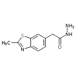 CAS#: 1439-71-0, 2-(2-Methyl-1,3-Benzothiazol-6-Yl)Acetohydrazide