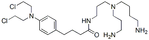 CAS#: 143984-22-9, N-[3-(4-Aminobutyl-(3-Aminopropyl)Amino)Propyl]-4-[4-[Bis(2-Chloroethyl)Amino]Phenyl]Butanamide