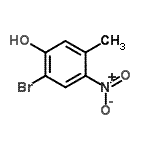 CAS#: 14401-60-6, 2-Bromo-5-Methyl-4-Nitrophenol