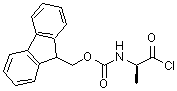 CAS#: 144073-15-4, 9H-Fluoren-9-Ylmethyl [(2R)-1-Chloro-1-Oxo-2-Propanyl]Carbamate