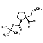 CAS#: 144085-23-4, 2-Allyl-1-{[(2-Methyl-2-Propanyl)Oxy]Carbonyl}-L-Proline