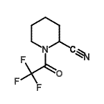CAS 登录号：144122-19-0， 1-(三氟乙酰基)-2-哌啶甲腈