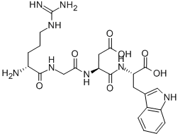 CAS#: 144161-76-2, (3S)-3-[[2-[[(2S)-2-Amino-5-(Diaminomethylideneamino)Pentanoyl]Amino]Acetyl]Amino]-4-[[(2S)-1-Hydroxy-3-(1H-Indol-3-Yl)-1-Oxopropan-2-Yl]Amino]-4-Oxobutanoic Acid