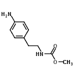 CAS 登录号：144222-20-8， 甲基N-[2-(4-氨基苯基)乙基]氨基甲酸酯