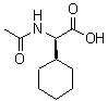 CAS 登录号：14429-43-7， (2R)-乙酰氨基(环己基)乙酸