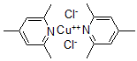 CAS 登录号：14430-03-6， 二(2,4,6-三甲基吡啶)二氯铜酸盐(II)