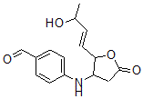 CAS 登录号：144398-00-5， 4-[[2-(3-羟基丁-1-烯基)-5-氧代四氢呋喃-3-基]氨基]苯甲醛