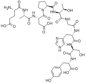 CAS#: 144449-86-5, L-alpha-Glutamyl-L-Alanyl-L-alpha-Aspartyl-L-Prolyl-L-Threonylglycyl-L-Histidyl-L-Seryl-L-Tyrosine