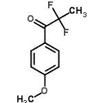 CAS 登录号：144464-70-0， 2,2-二氟-1-(4-甲氧基苯基)-1-丙酮