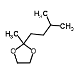 CAS#: 14447-30-4, 2-Methyl-2-(3-Methylbutyl)-1,3-Dioxolane
