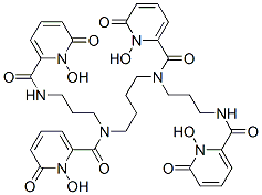 CAS 登录号：144674-91-9， 四钠1-氧代-N-[3-[(1-氧代-6-氧代吡啶-2-羰基)氨基]丙基]-N-[4-[(1-氧代-6-氧代吡啶-2-羰基)-[3-[(1-氧代-6-氧代吡啶-2-羰基)氨基]丙基]氨基]丁基]-6-氧代吡啶-2-甲酰胺