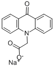 CAS 登录号：144696-36-6， 2-(9-氧代吖啶-10-基)乙酸钠