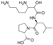 CAS#: 144732-34-3, (2S)-1-[(2S)-2-[[(3R)-3,7-Diamino-2-Hydroxyheptanoyl]Amino]-4-Methylpentanoyl]Pyrrolidine-2-Carboxylic Acid