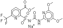 CAS#: 144740-54-5, Sodium (4,6-Dimethoxypyrimidin-2-Yl)Carbamoyl-[[3-Methoxycarbonyl-6-(Trifluoromethyl)-2-Pyridyl]Sulfonyl]Azanide