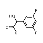 CAS 登录号：144916-95-0， (3,5-二氟苯基)(羟基)乙酰氯
