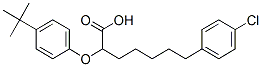 CAS 登录号：145096-13-5， 2-(4-叔丁基苯氧基)-7-(4-氯苯基)庚酸