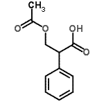 CAS#: 14510-36-2, 3-Acetoxy-2-Phenylpropanoic Acid