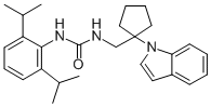 CAS#: 145131-11-9, 3-[2,6-Di(Propan-2-Yl)Phenyl]-1-[(1-Indol-1-Ylcyclopentyl)Methyl]Urea