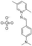CAS 登录号：145234-97-5， 4-[(E)-(2,5-二甲基吡啶-1-鎓-1-基)亚氨基甲基]-N,N-二甲基苯胺高氯酸盐