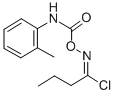 CAS 登录号：145252-13-7， (1-氯丁亚基氨基)N-(2-甲基苯基)氨基甲酸酯