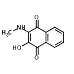 CAS#: 145294-67-3, 2-Hydroxy-3-(Methylamino)-1,4-Naphthoquinone