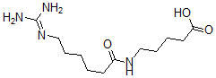 CAS#: 145328-92-3, 5-[6-(Diaminomethylideneamino)Hexanoylamino]Pentanoic Acid