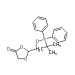 CAS#: 145397-22-4, 2-({[(2-Methyl-2-Propanyl)(Diphenyl)Silyl]Oxy}Methyl)-1,3-Dioxolan-4-One