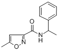 CAS 登录号：145441-01-6， 5-甲基-N-(1-苯基乙基)-1,2-恶唑-3-甲酰胺