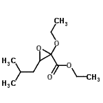 CAS 登录号：145475-59-8， 乙基2-乙氧基-3-异丁基-2-环氧乙烷羧酸酯