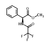 CAS 登录号：145513-97-9， 甲基(2S)-苯基[(三氟乙酰基)氨基]乙酸酯