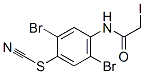 CAS 登录号：14556-88-8， 2,5-二溴-4-(2-碘乙酰氨基)苯基硫氰酸酯
