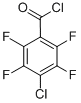CAS 登录号：145572-10-7， 4-氯-2,3,5,6-四氟-苯甲酰氯