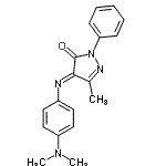 CAS#: 1456-89-9, (4E)-4-{[4-(Dimethylamino)Phenyl]Imino}-5-Methyl-2-Phenyl-2,4-Dihydro-3H-Pyrazol-3-One