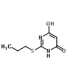 CAS 登录号：145783-12-6， 6-羟基-2-(丙基硫基)-4(3H)-嘧啶酮