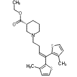 CAS#: 145821-58-5, Ethyl (3R)-1-[4,4-Bis(3-Methyl-2-Thienyl)-3-Buten-1-Yl]-3-Piperidinecarboxylate