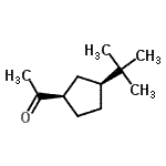 CAS 登录号：145930-04-7， 1-[(1R,3S)-3-(2-甲基-2-丙基)环戊基]乙酮