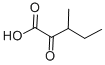 CAS 登录号：1460-34-0， 3-甲基-2-氧代-戊酸