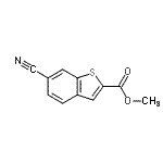 CAS#: 146137-95-3, Methyl 6-Cyano-1-Benzothiophene-2-Carboxylate