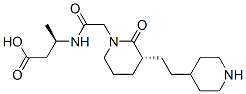 CAS 登录号：146144-48-1， (3R)-3-[[2-[(3R)-2-氧代-3-(2-哌啶-4-基乙基)哌啶-1-基]乙酰基]氨基]丁酸