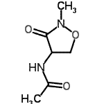 CAS#: 14617-48-2, N-(2-Methyl-3-Oxo-1,2-Oxazolidin-4-Yl)Acetamide