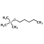 CAS#: 14629-45-9, Trimethyl(Pentyloxy)Silane