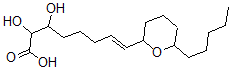 CAS 登录号：146369-87-1， (E)-2,3-二羟基-8-(6-戊基四氢吡喃-2-基)辛-7-烯酸