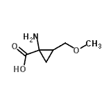 CAS#: 146433-35-4, 1-Amino-2-(Methoxymethyl)Cyclopropanecarboxylic Acid