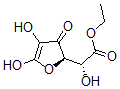 CAS 登录号：146623-27-0， (2R)-2-[(2R)-4,5-二羟基-3-氧代呋喃-2-基]-2-羟基乙酸乙酯
