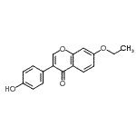 CAS#: 146698-96-6, 7-Ethoxy-3-(4-Hydroxyphenyl)-4H-Chromen-4-One