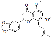 CAS#: 146713-94-2, (2S)-2-(1,3-Benzodioxol-5-Yl)-5,7-Dimethoxy-8-(3-Methylbut-2-Enyl)Chroman-4-One
