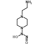 CAS 登录号：146724-97-2， 1-(2-氨基乙基)-4-[羟基(亚硝基)氨基]哌嗪